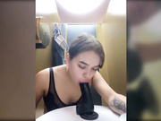 TUTTI-FRUTI минет с черным дилдо-2