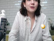 NekrLina посасывает дилдо