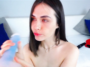 sexyangeloux орал с дилдо-2