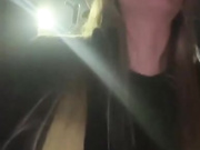 PrettyKatea (раздевается в такси)