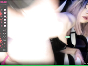 MalvinaGirl с огромной анальной пробкой