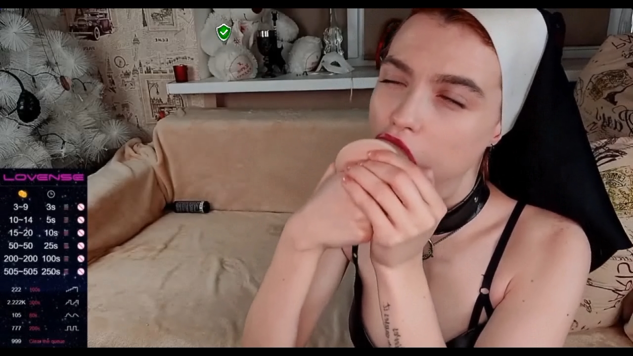 Mystery-FM минет в образе монашки