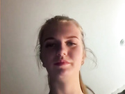 Asukasun plays dildo and sits on camera