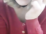 МОДЕЛЬ ДРОЧИТ В ТУАЛЕТЕ