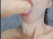 PearlParadise - слюнявый горловой минет дилдо