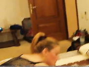 Засунули трусы в пизду