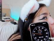 dolly-ll - глубоко заглатывает драконий член-дилдо