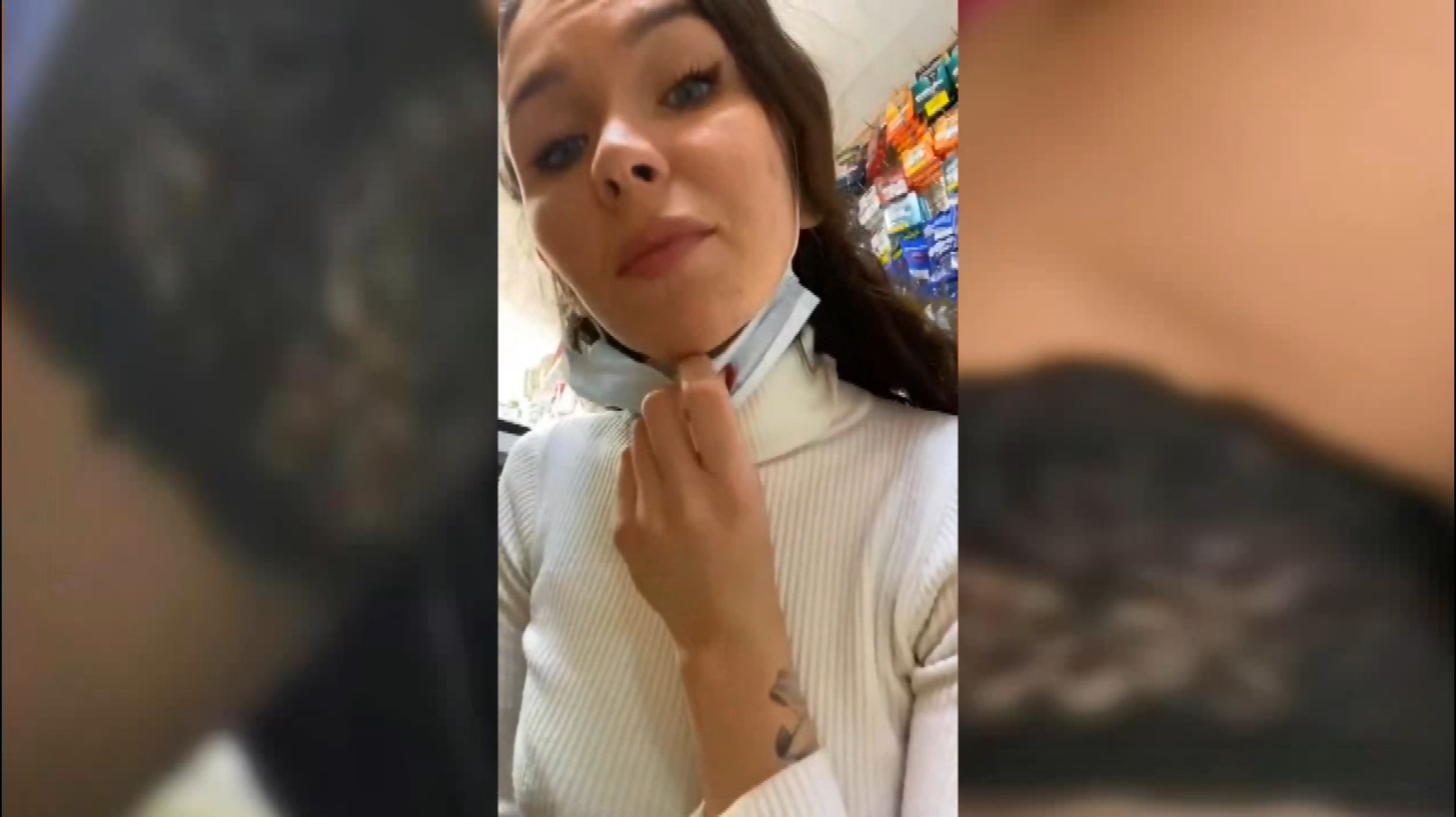 EVERGLOW(Cute-Anya )апскирт на работе-34