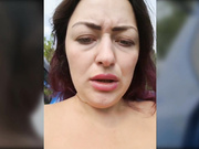 AlisaFist трах с машиной на природе