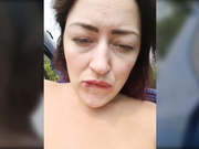 AlisaFist трах с машиной на природе