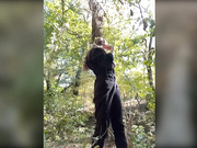 _MARGO_разделась и "спалилась" в парке