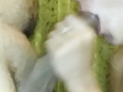 умелая блонда на двоих