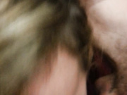 умелая блонда на двоих