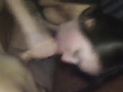 Отличный минет от клубной шалавы