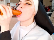 Mystery-FM минет в образе монашки-2