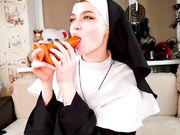 Mystery-FM минет в образе монашки-2