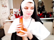 Mystery-FM минет в образе монашки-2