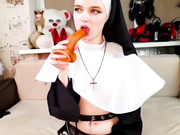 Mystery-FM минет в образе монашки-2