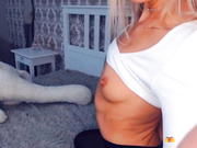 BlackAngel_в колготках обнажила попку