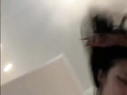 -SATIVA- - трахает себя дилдо в попку + вид снизу