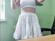 goddesssssss - голенькая ласкает свою киску и открывает ротик для спермы