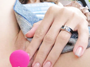 lilo_princess дрочит в парке