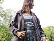 lilo_princess дрочит в парке