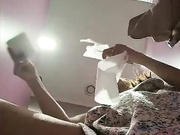 Chris_Diamond - влажной киской на камеру