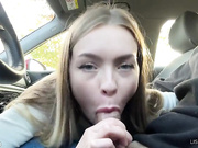 ДЕВИЦА ОТСОСАЛА В АВТО