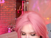 AsheraCat - шалит с пробочкой в попке