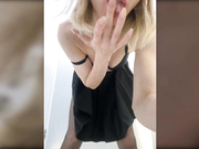 Witch_peach пальчик в анал