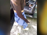 Crazy-lady шалости на природе-2