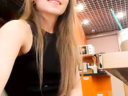 porn_corn в кафешке