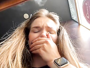 porn_corn в кафе