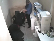 Russian prostitutes - Bank security man uses black credit card to call an hot fuckable babe