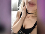 Witch_peach в колготках без трусиков-6