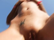 Maria - Pee on the beach