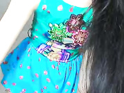 ukrainka с игрушкой