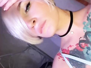 Stargazzzm - членокружительные ракурсы от зажигательной блондинки