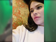 Miss_Viktoria в ресторане с заходом в туалет