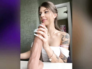 Roxysh соблазняет минетом-2