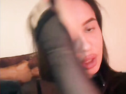 Italianka - киской на камере