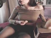 SashiMIa стрим в колготках