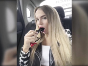 ALVUWKA трусики в рот в такси