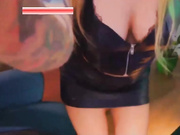 DIANAmurr бедра в тонких колготках-8