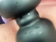 Stargazzzm - зажигательная блондинка трахает свою ненасытную киску близко к твоему лицу