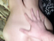 ElfLee делает слюнявый минет и принимает в попу