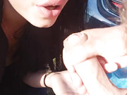 _Sex-couple_ - трахает в ротик и дрочит на язычок