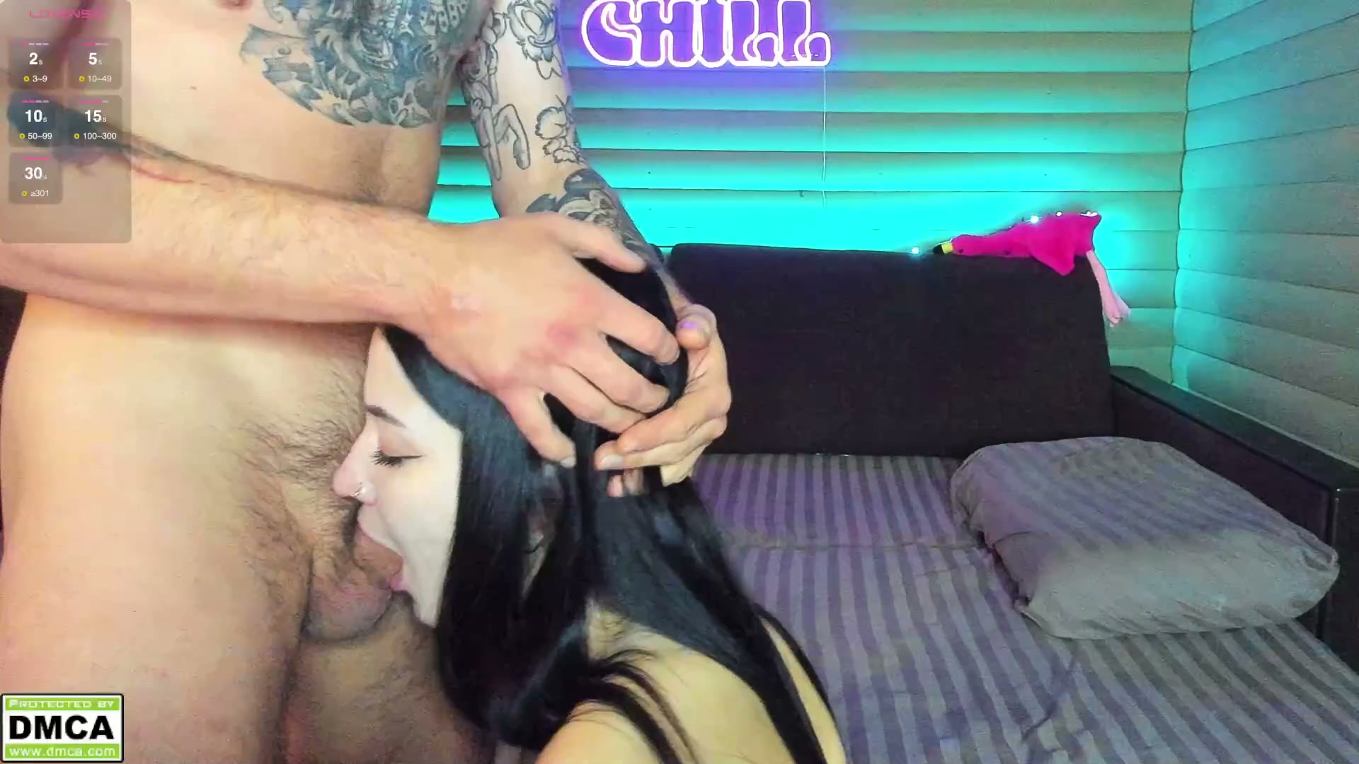 Meowluvs глубокий минет