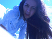 Outdoorrisky beach genuine cum